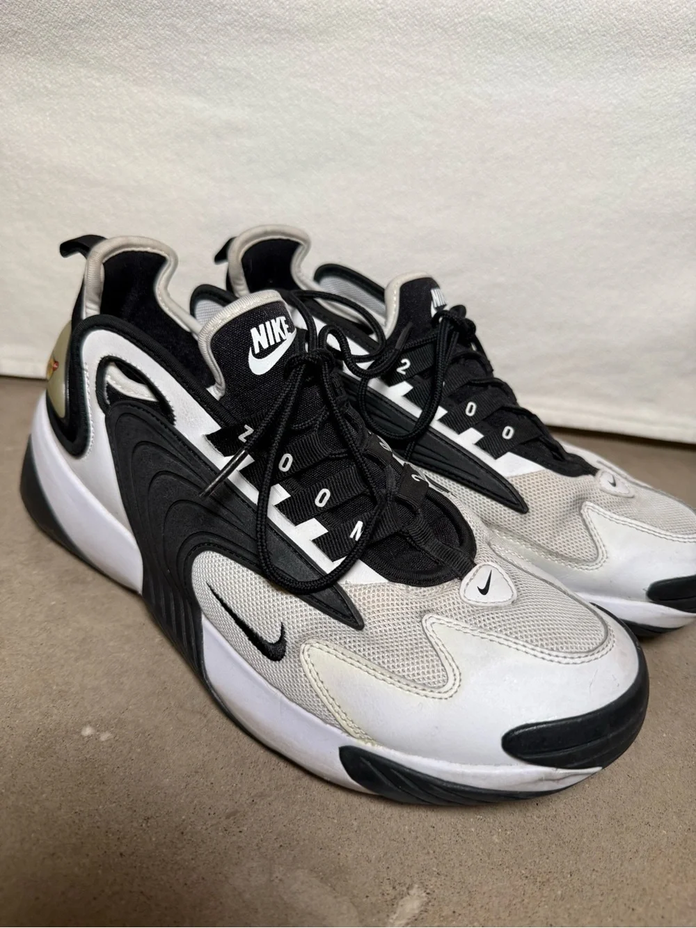 Nike Zoom 2K Black & White Zoom Sneakers
